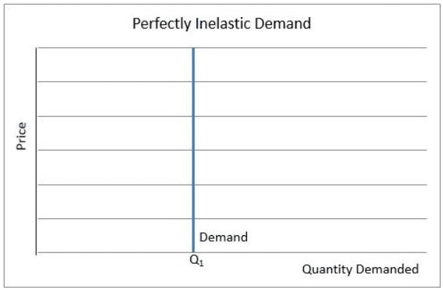 perfectly inelastic demand